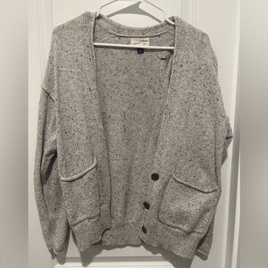 Universal Thread Speckled Gray Women's Cardigan